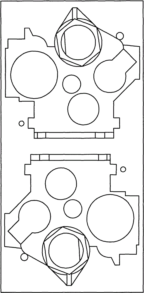 Method for producing engine gear case