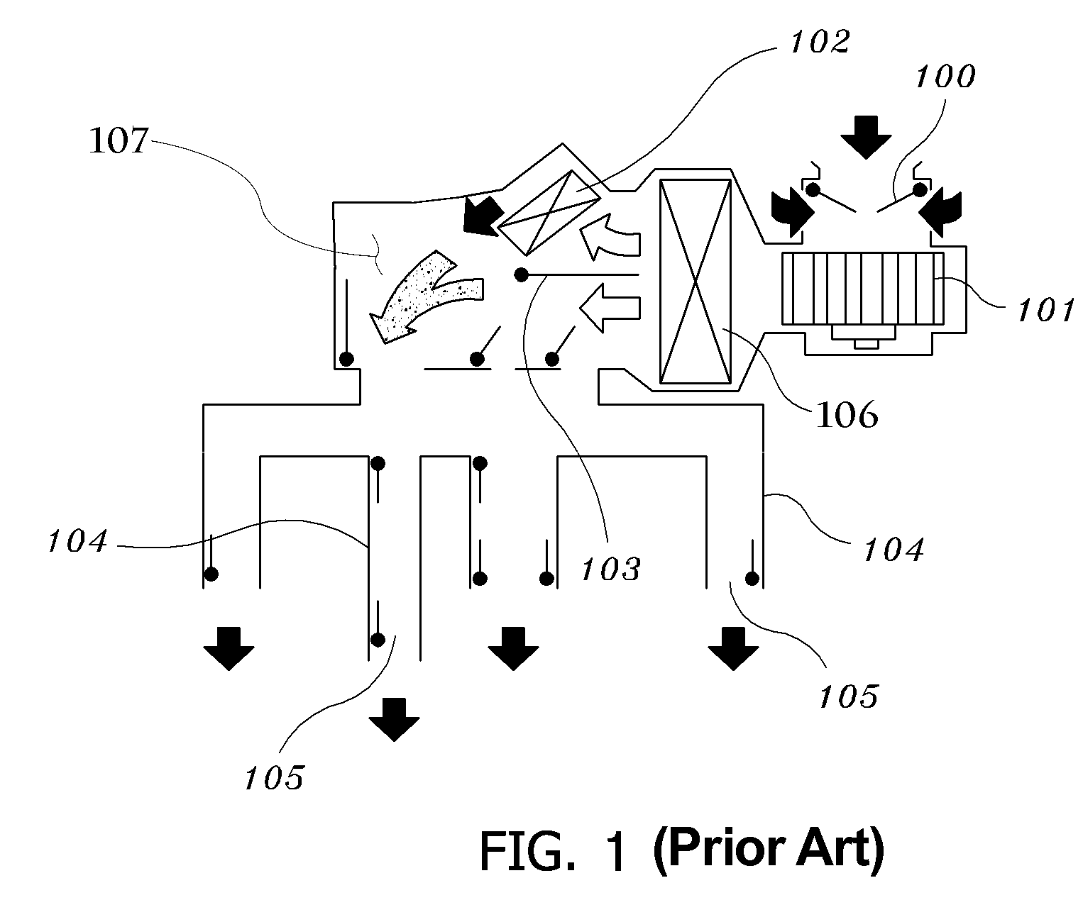 Auxiliary air conditioner for vehicle