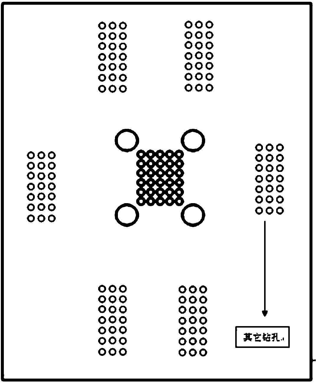 Local high-precision printed circuit board and manufacturing method thereof