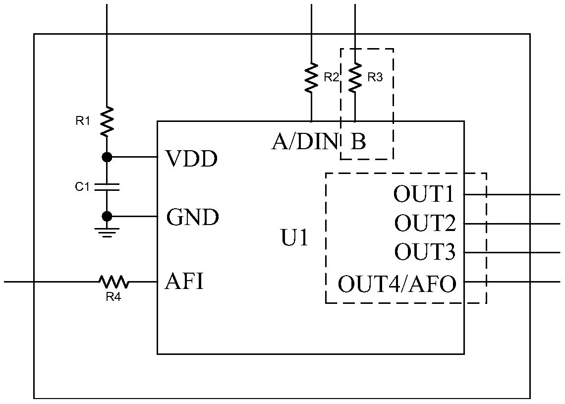 Landscape lamp system and method for port multiplexing thereof