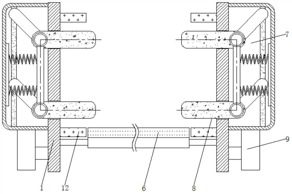 Device facilitating vertical overturning, conveying and adjusting of medicine boxes