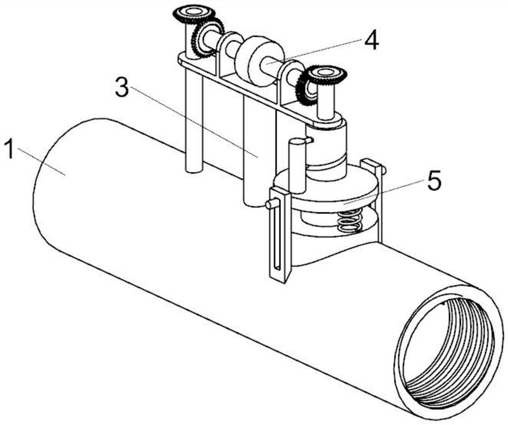 Constant-flow constant-pressure water supply control device