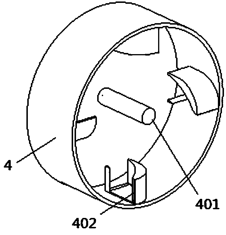 Cleaning head mechanism for cleaning inner wall of pipeline