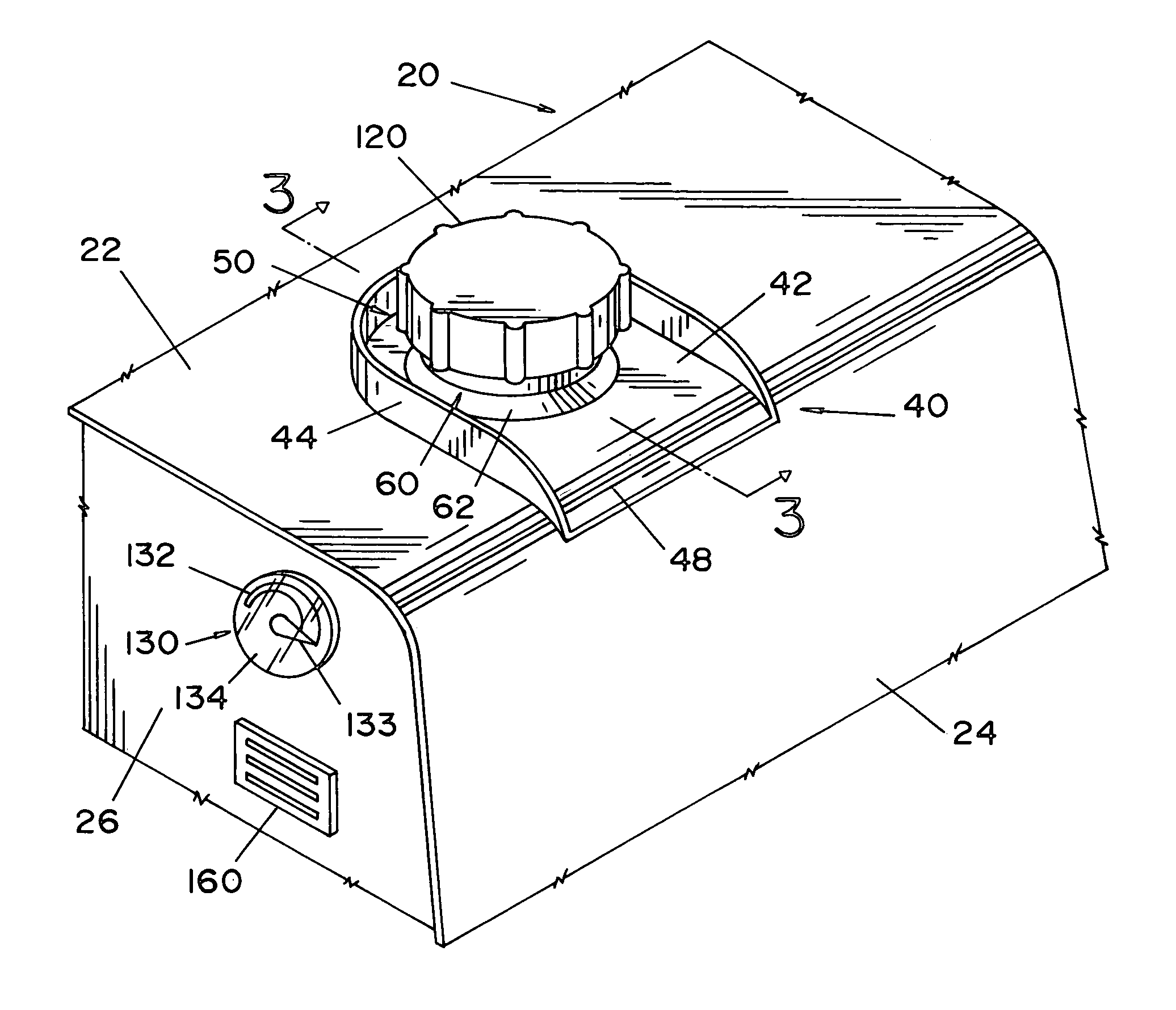 Visual fuel system for an engine welder