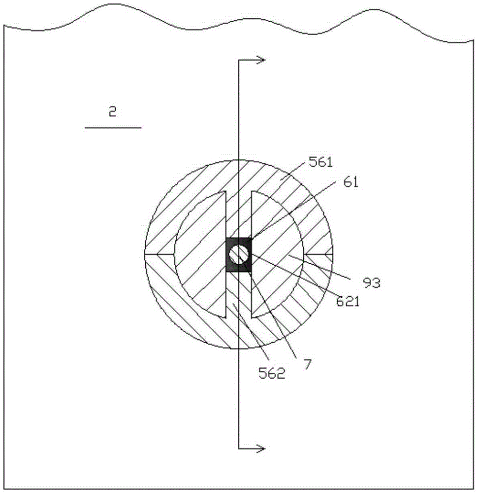 Fastening mechanism used for installation of shelves