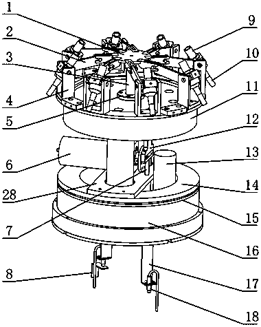 A curtain wall cleaner