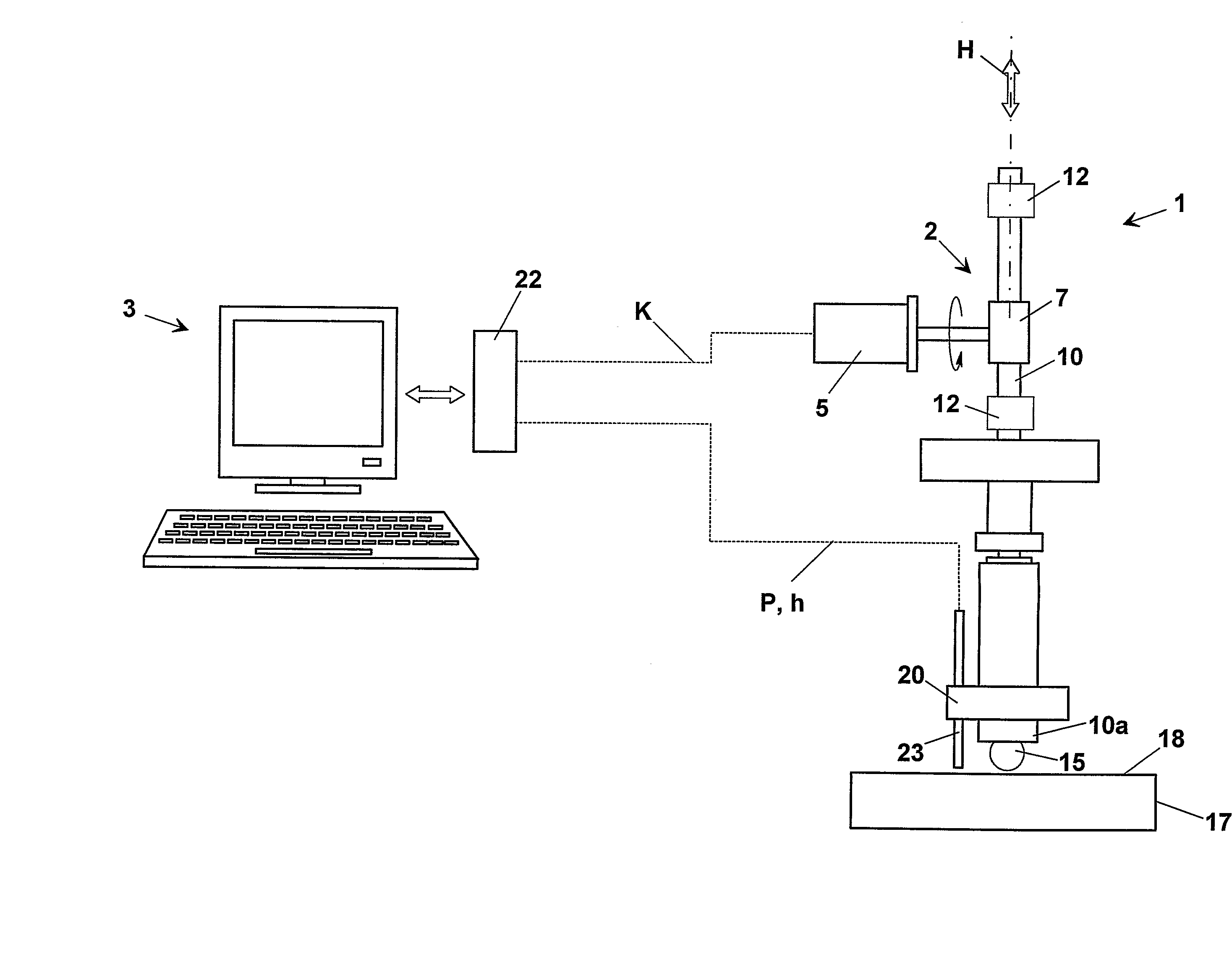 Method For Detecting Mechanical Features Of A Material And Apparatus That Carries Out This Method