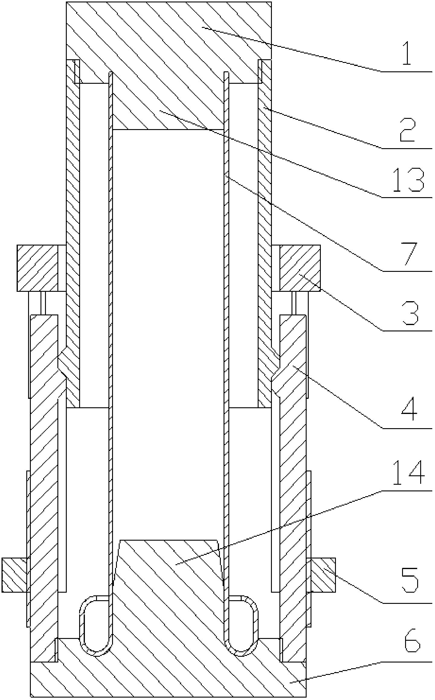 Mining constant-resistance yielding energy-absorbing impact-resisting supporting device