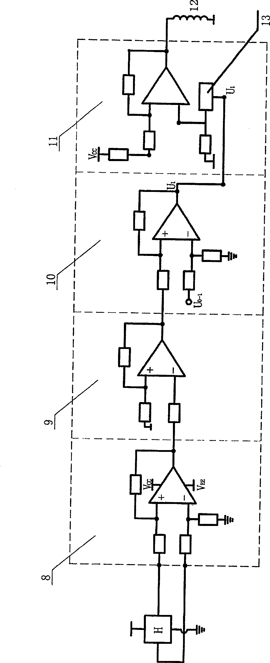 Repulsive levitation device with vertical mobile control mechanism