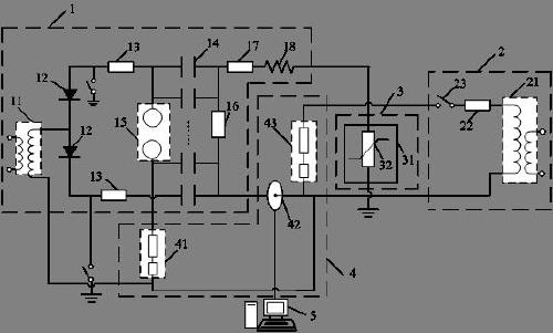 Tolerance characteristic test method, tolerance characteristic test circuit and design method of lightning protection insulator