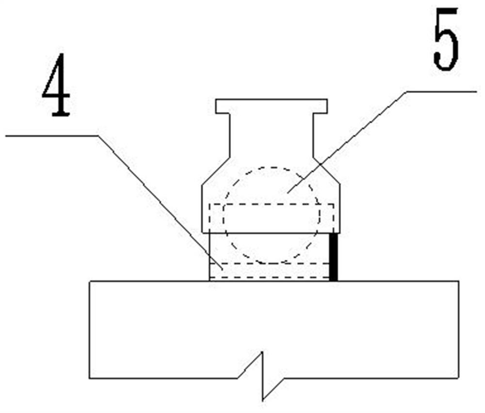 An automatic air pressure drop drainage pot device for foundation pit and its use method