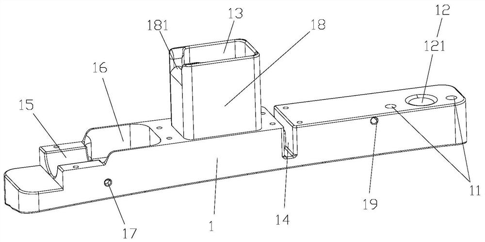 Mounting structure and vehicle with same