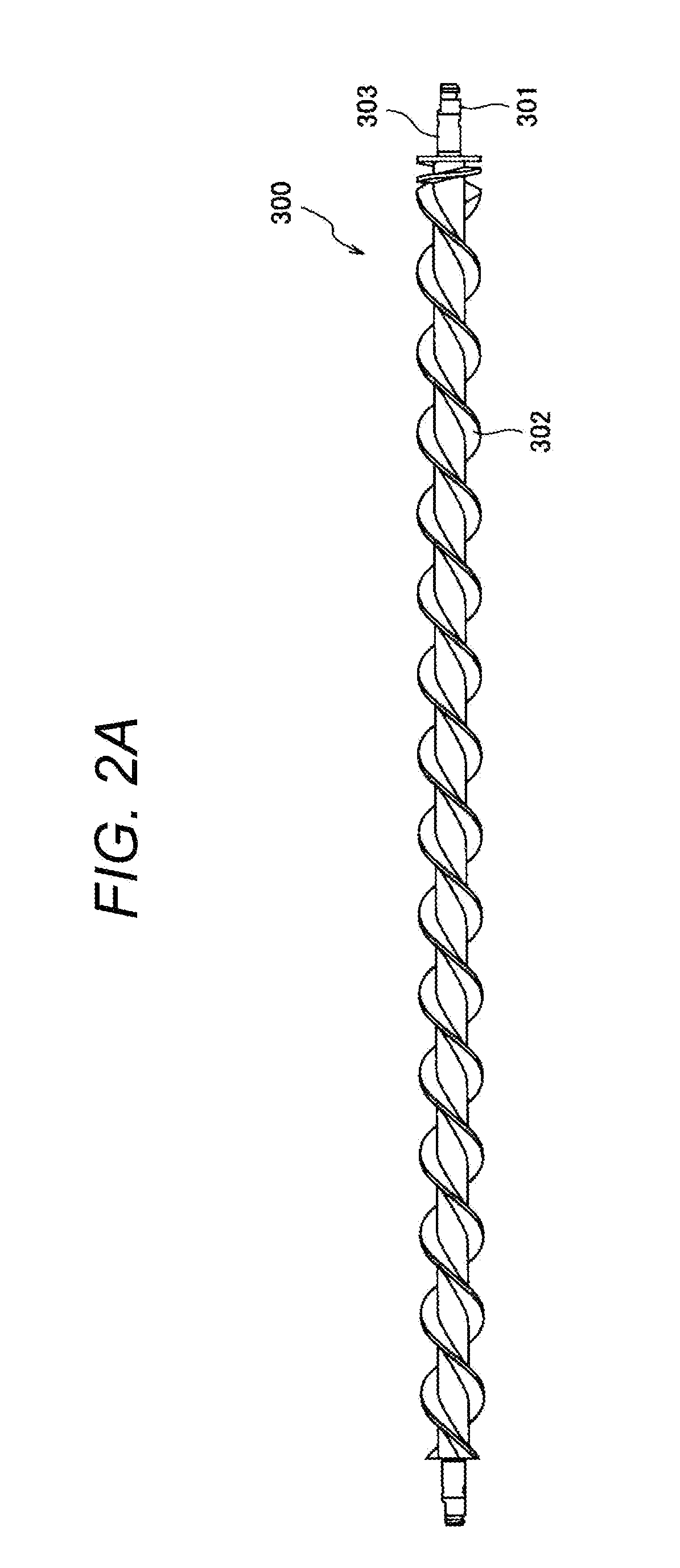 Toner conveying member for reducing bending of same, developing device, and image forming apparatus