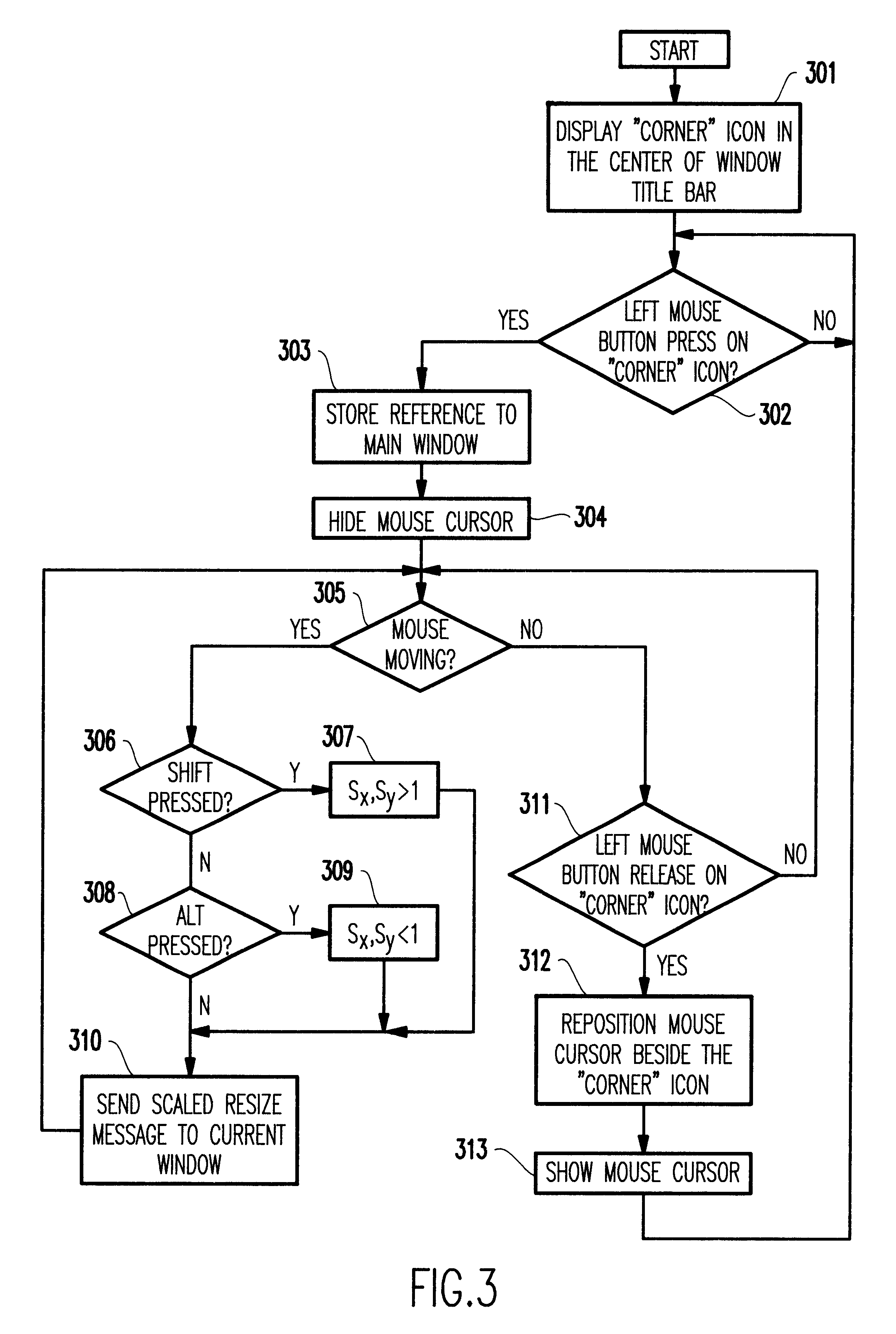 User interface enhancement for windows-based operating systems