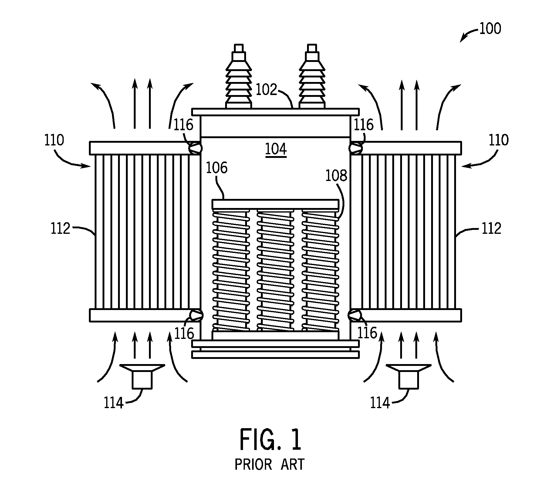 Hyper-cooled liquid-filled transformer