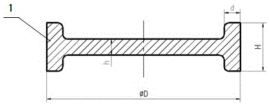 Press-twisting forming method of aluminum alloy disc-shaped workpiece