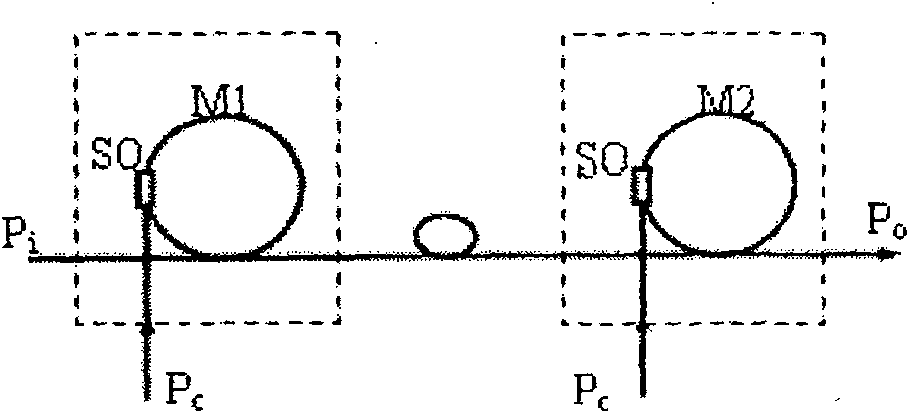 Multi-wave length parallel buffer full optical buffer