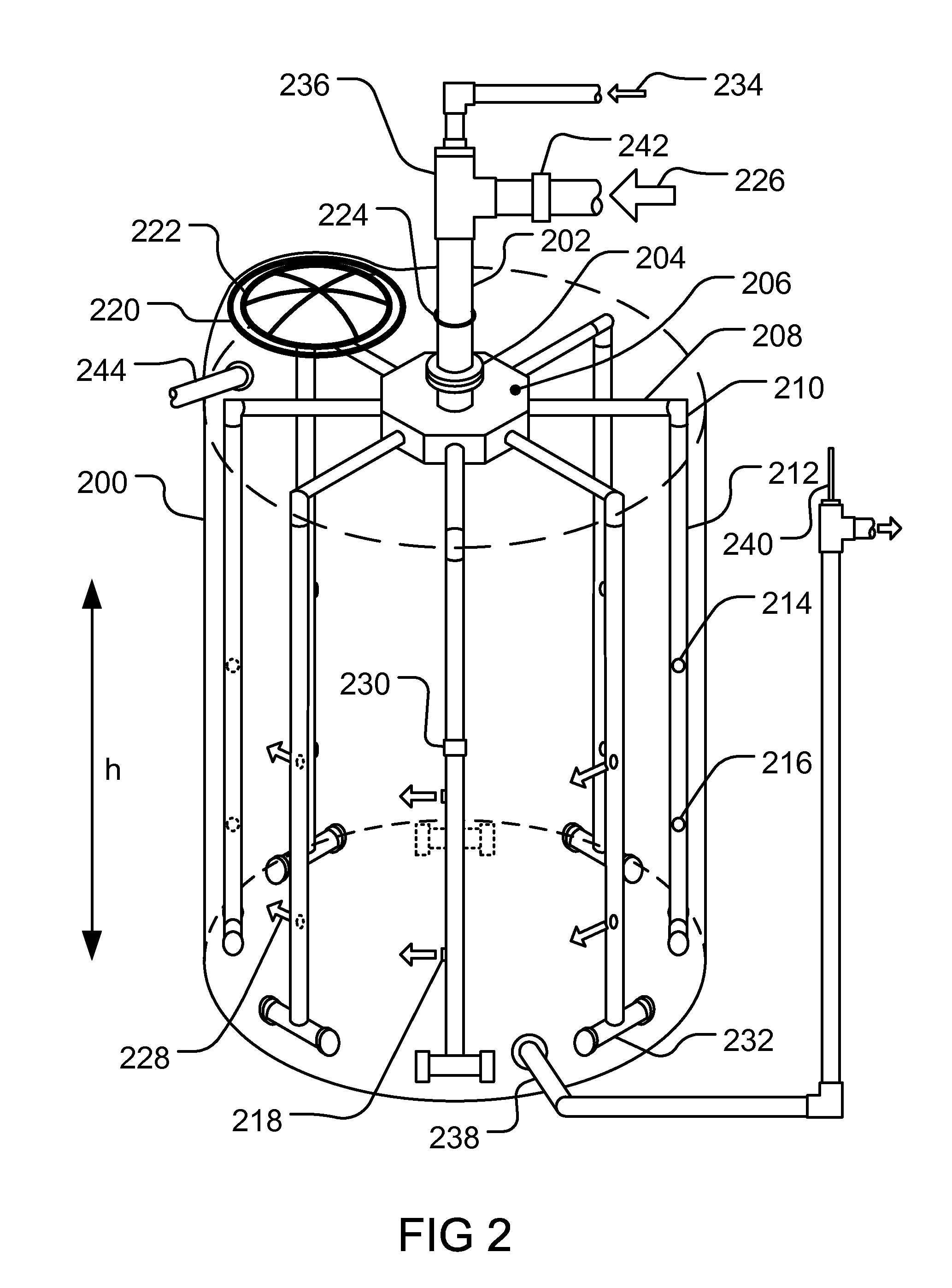 System and Method for Separation of Captured Gases from Exhaust