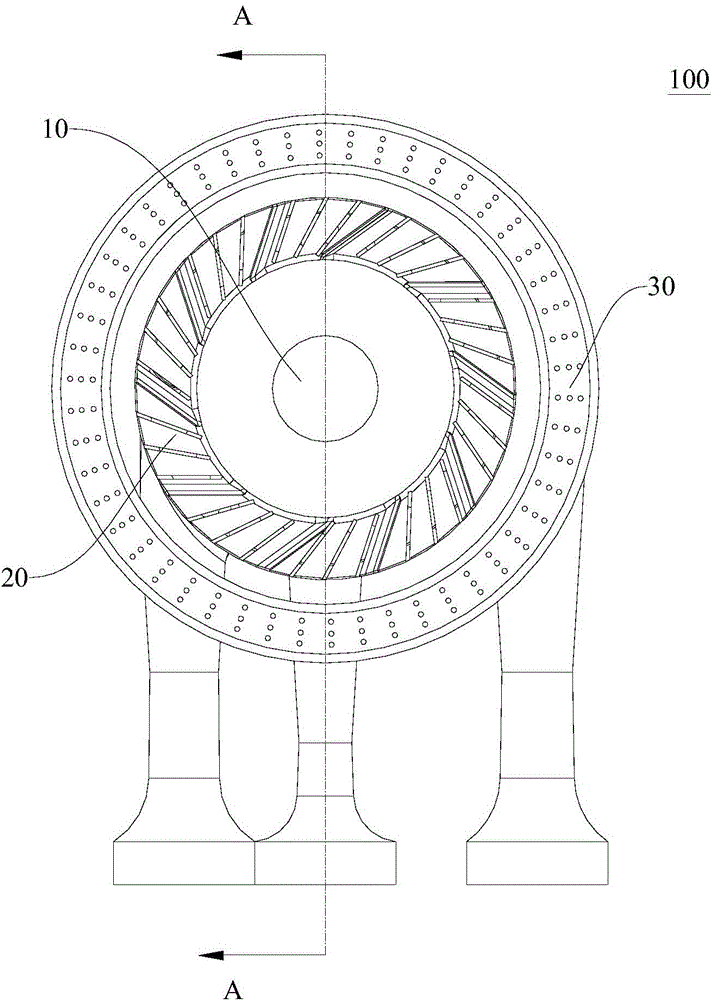 Burner and gas stove provided with burners