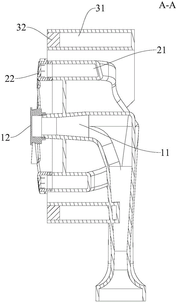 Burner and gas stove provided with burners