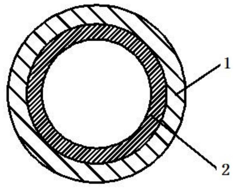 Tubular film based on nuclear track film and application