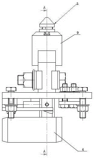 Eccentric locking pin for electrophoresis sledge