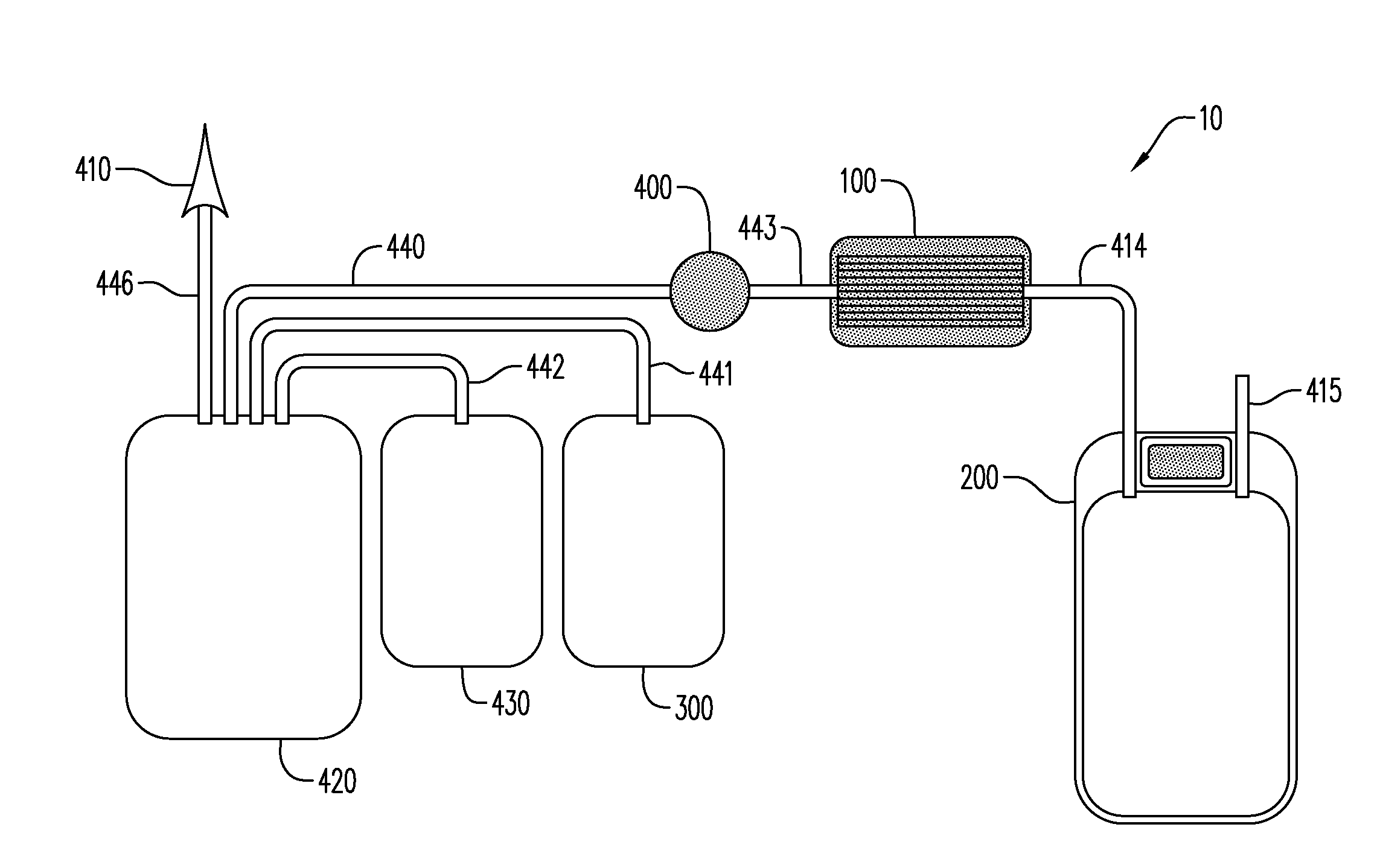 Blood storage bag system and depletion devices with oxygen and carbon dioxide depletion capabilities