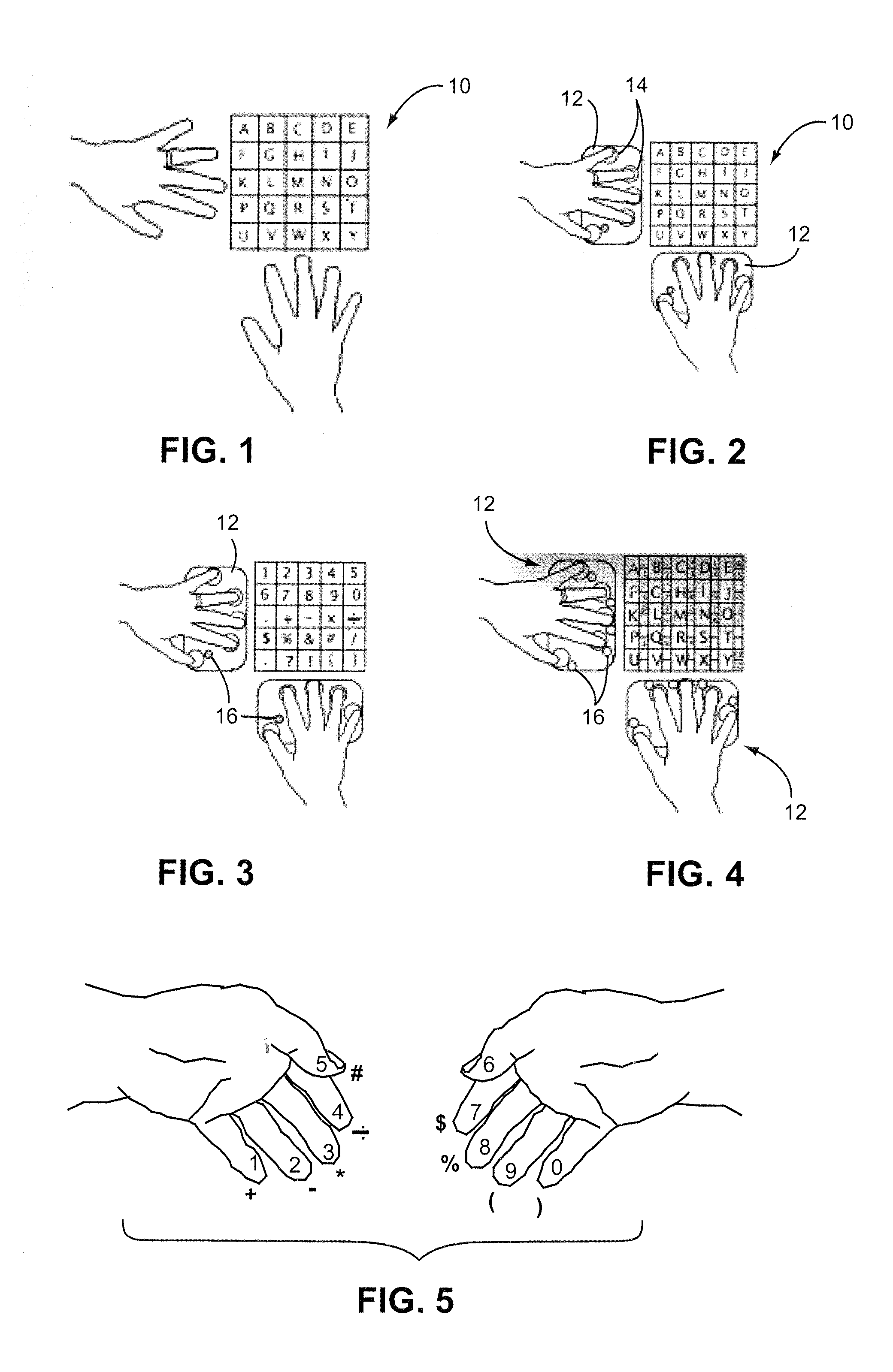 Matrix keyboarding system