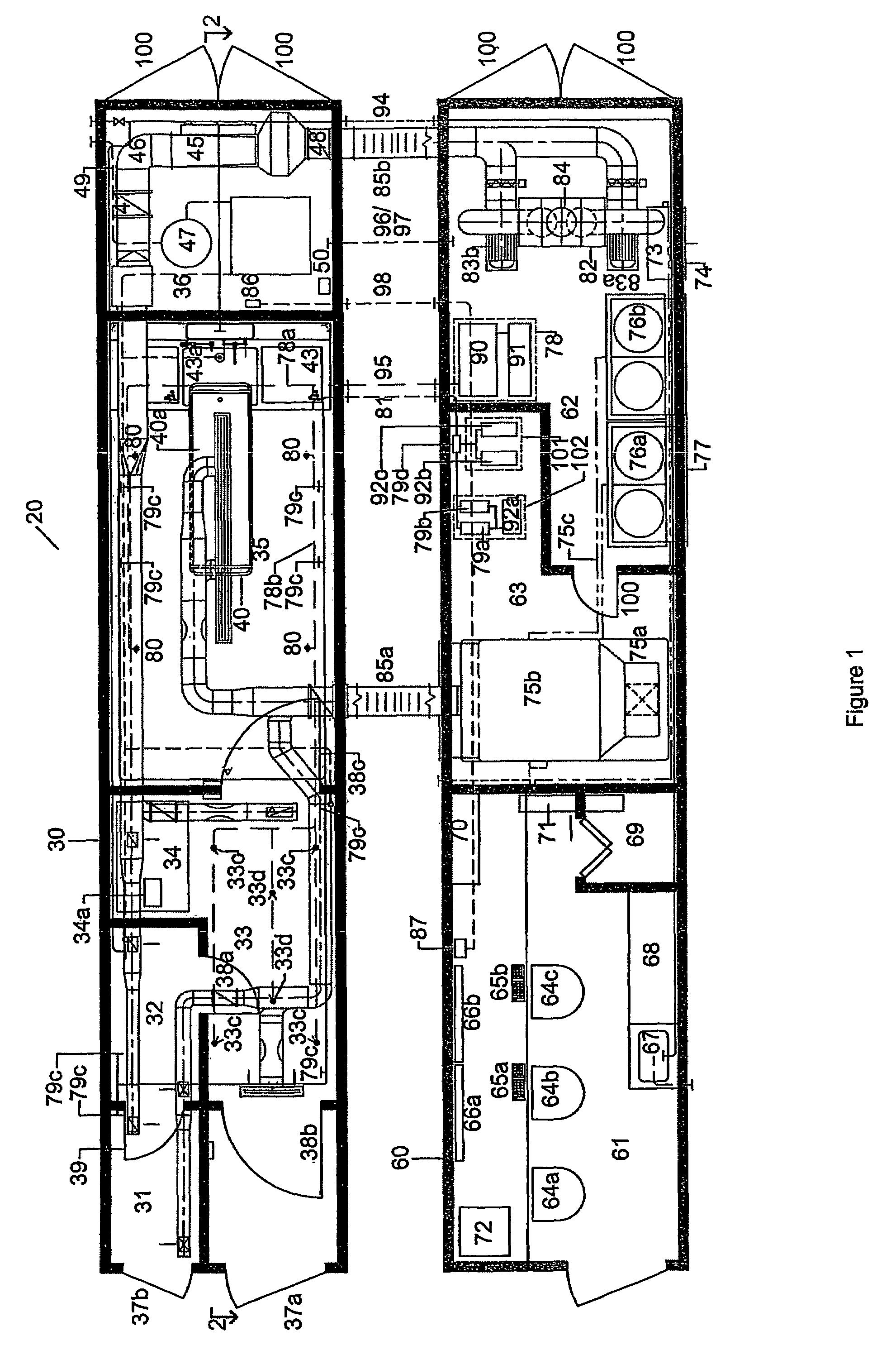 Mobile containerized autopsy facility