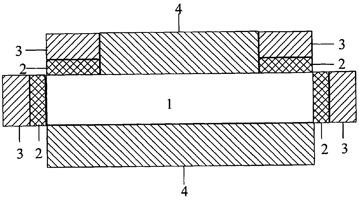 Wide-spectrum medium short wave infrared Dewar window based on silicon substrate and preparation process