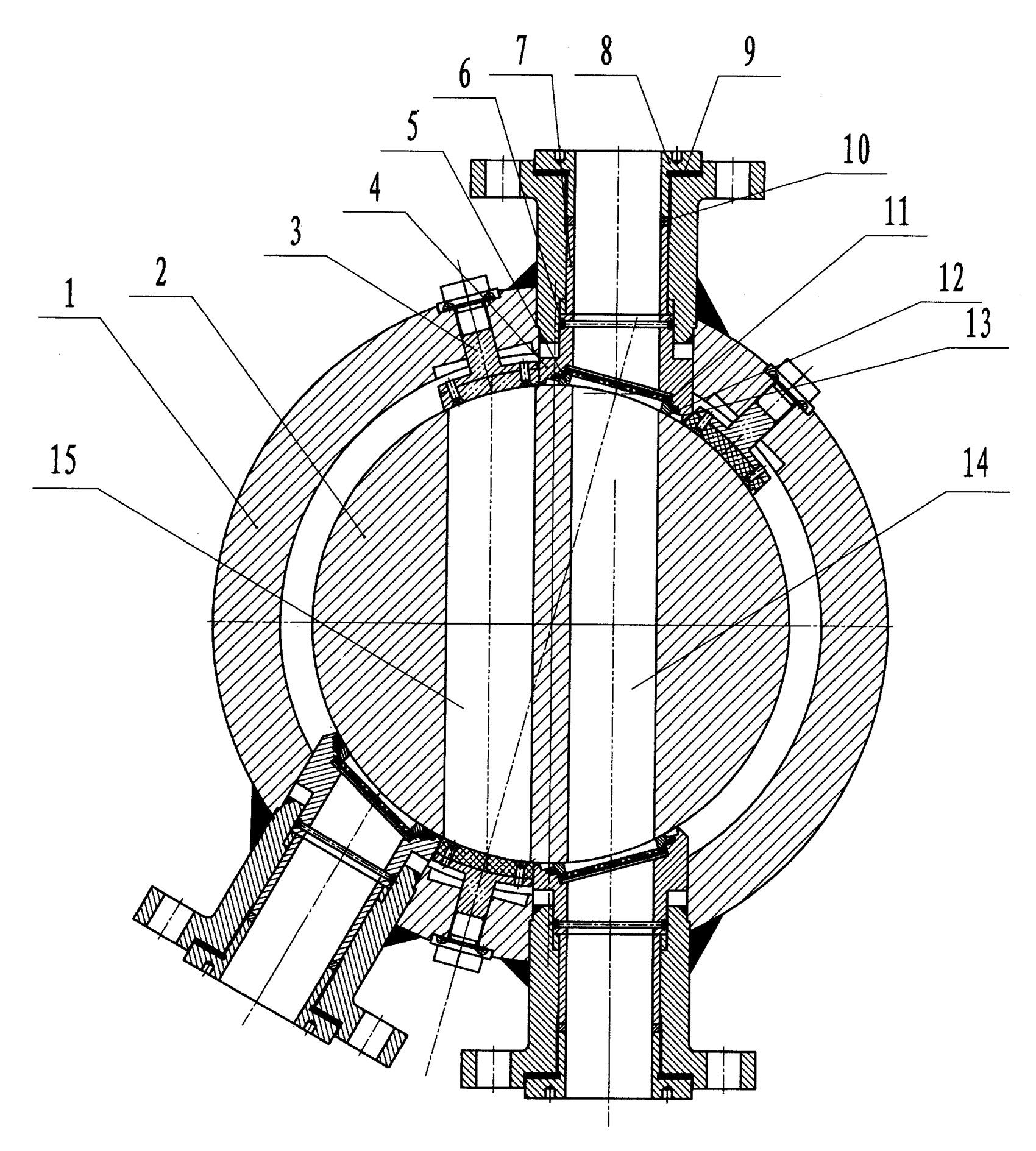 Eccentric/concentric combined sealing valve seat