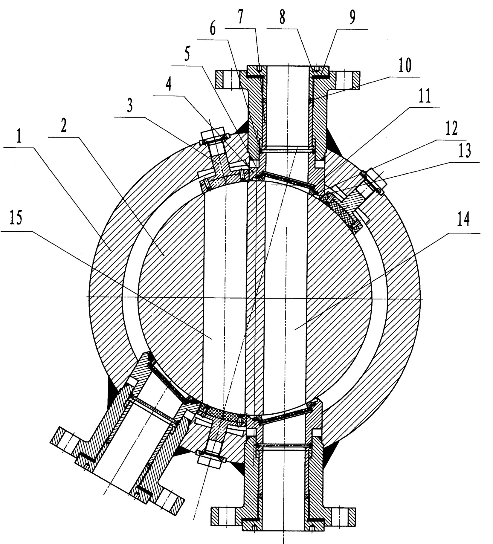 Eccentric/concentric combined sealing valve seat