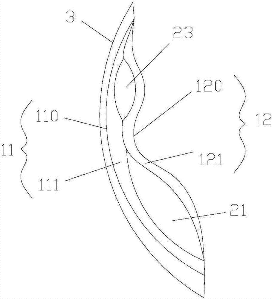 Exercise shock absorption mold cup and making method thereof