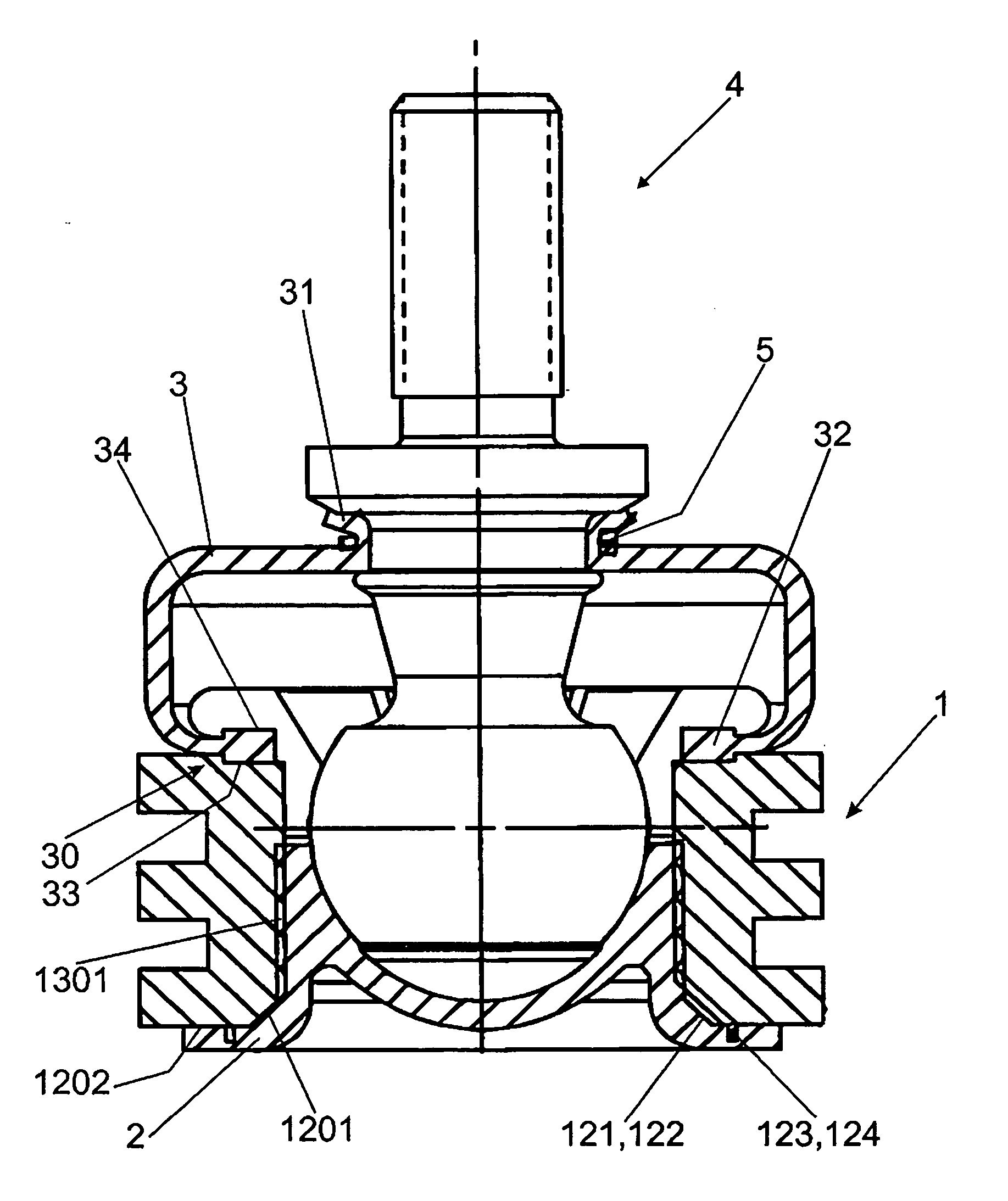 Ball joint device