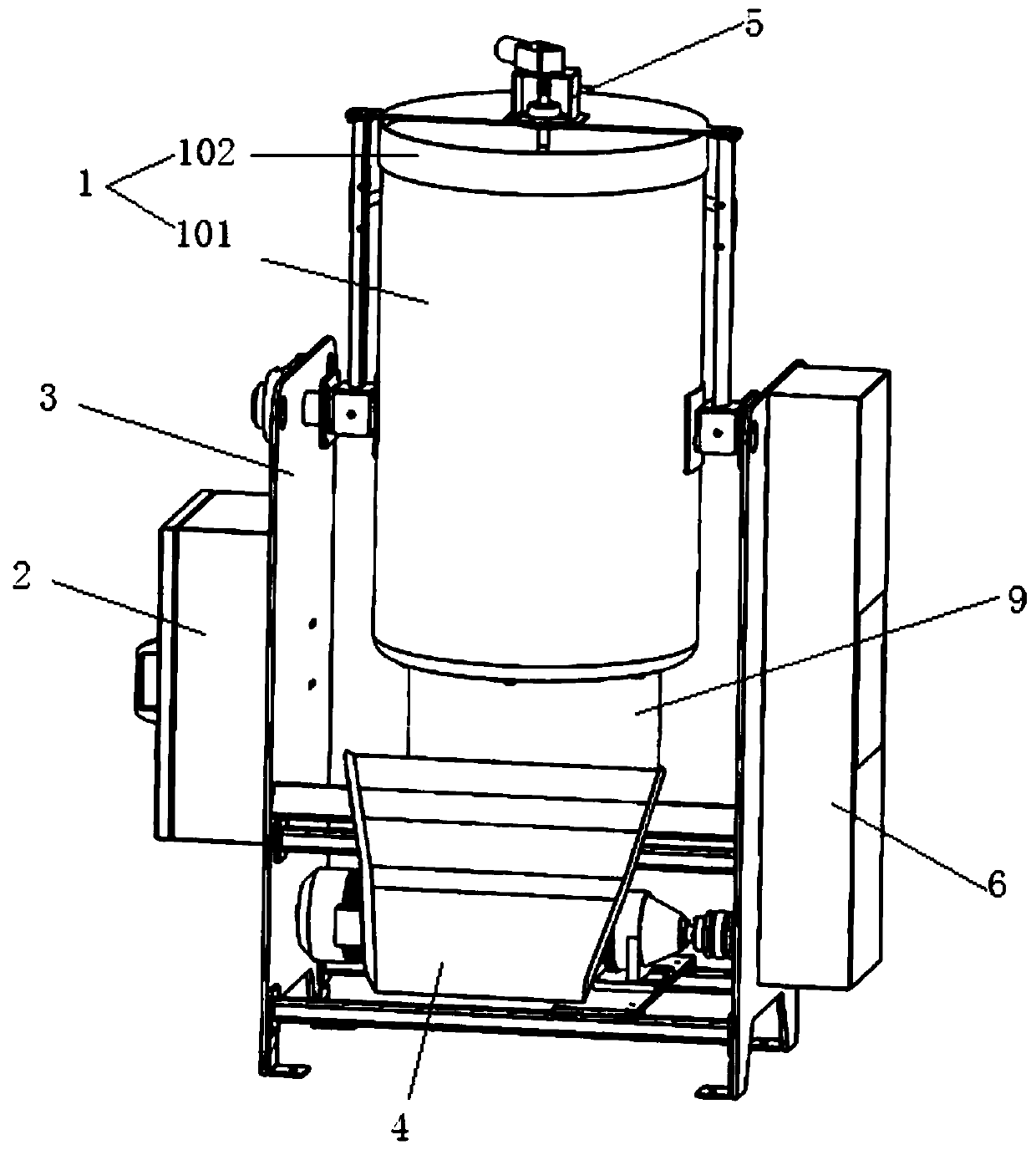 Fruit and vegetable puree making machine