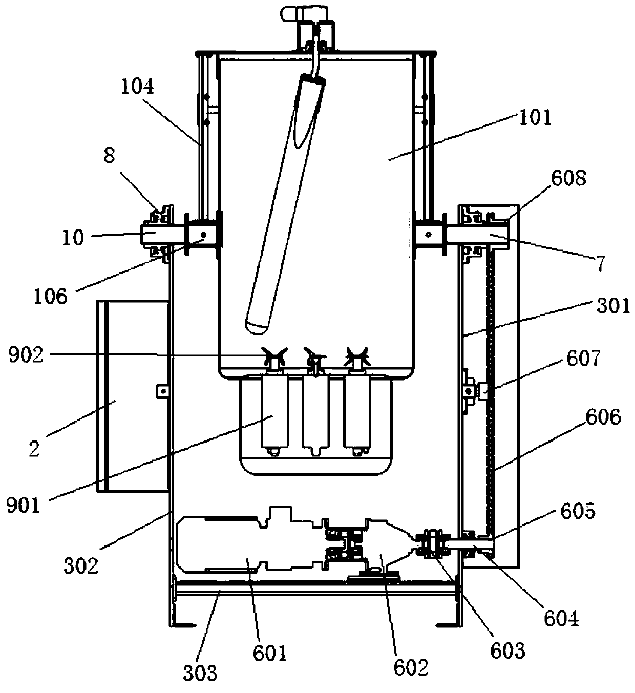 Fruit and vegetable puree making machine