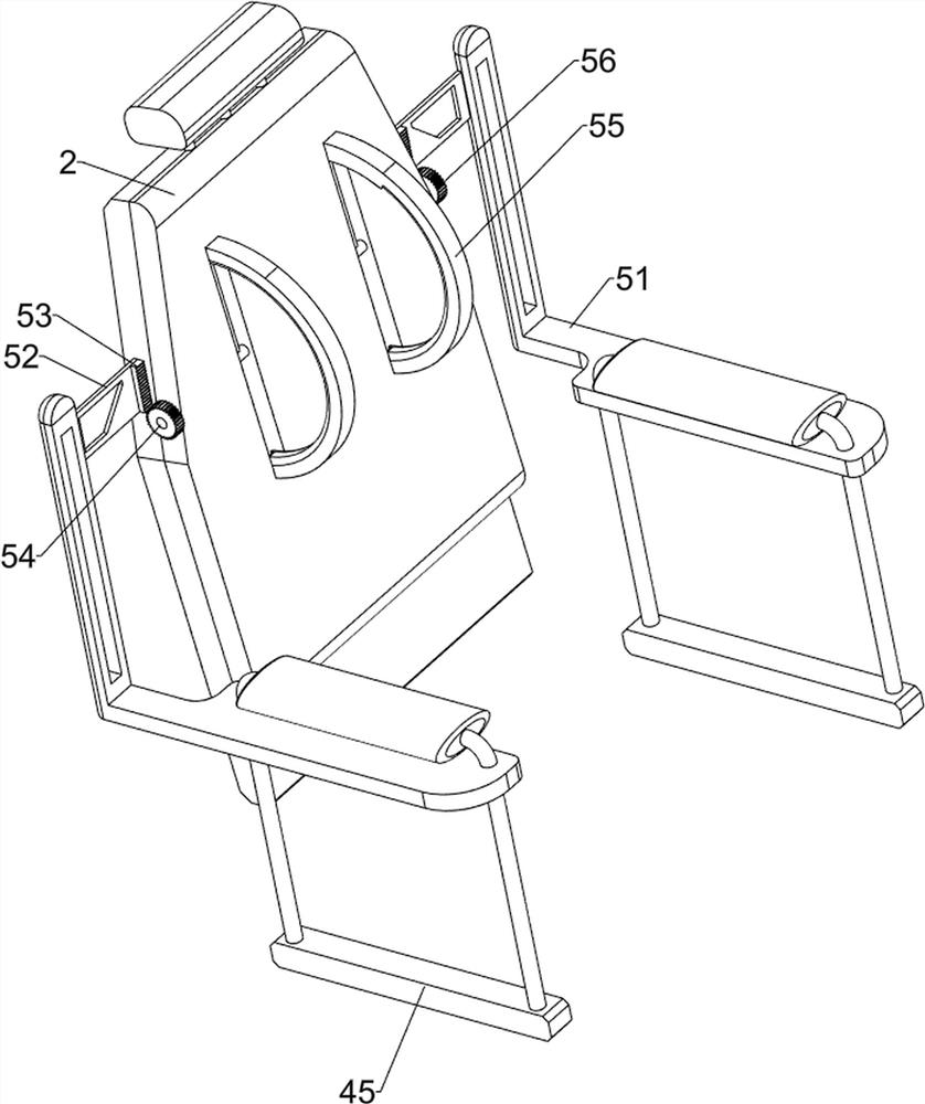 Stabilizing chair for epilepsy sufferer for neurology department