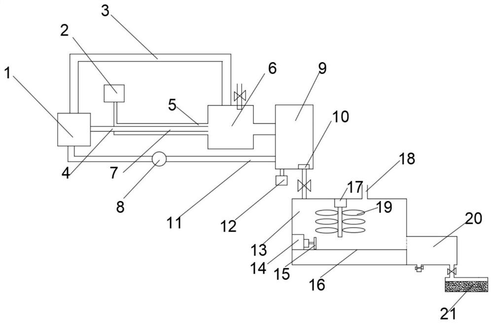 Preparation method of nano titanium dioxide material for cleaning water body