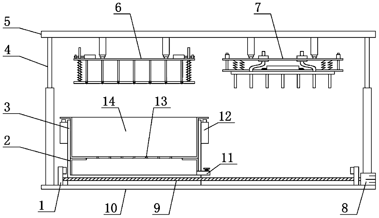 Environment-friendly plastic garbage treatment device convenient to use