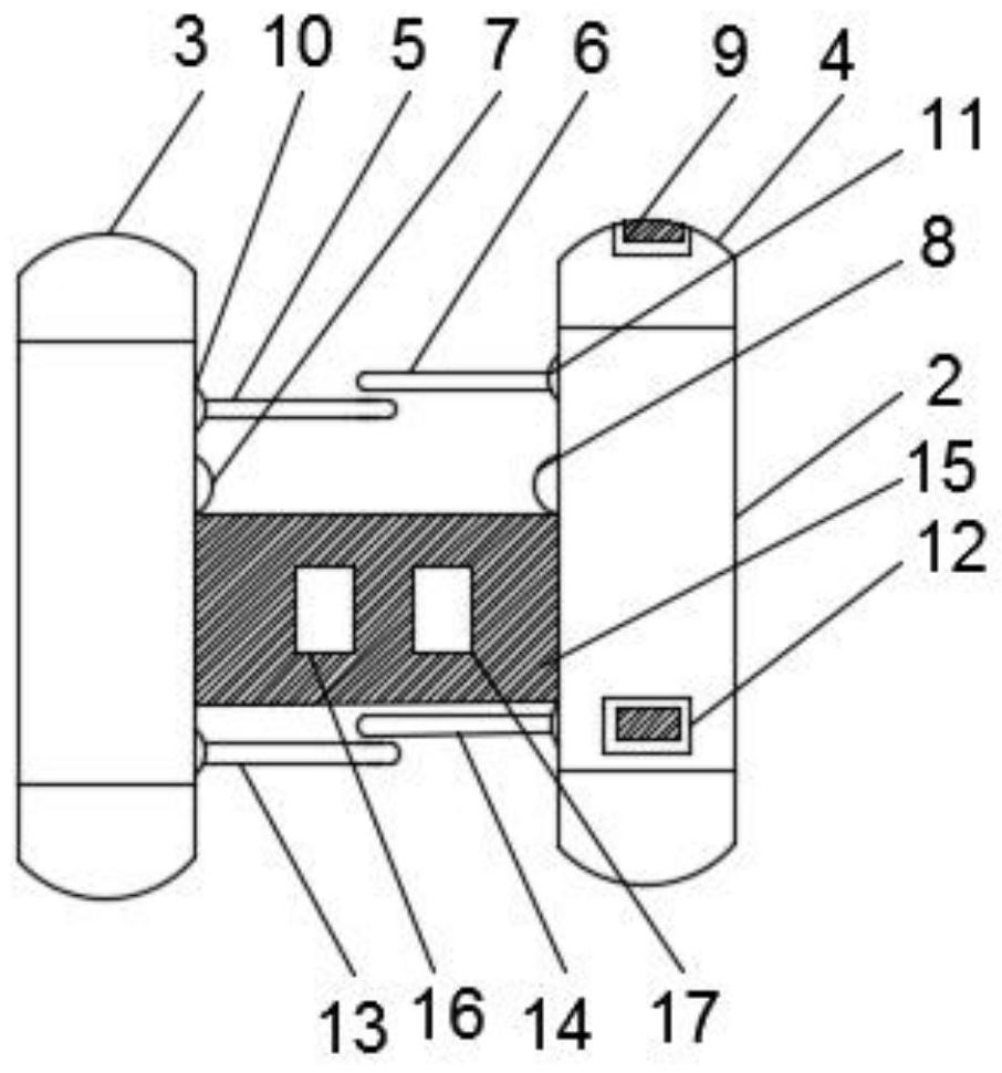 Anti-tailgating linkage interlock safety door entry and exit app record query system