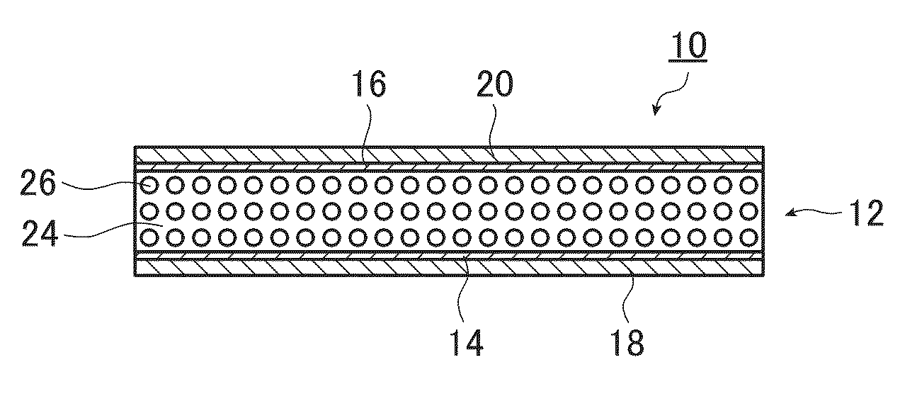 Electroacoustic converter film, flexible display, vocal cord microphone, and musical instrument sensor