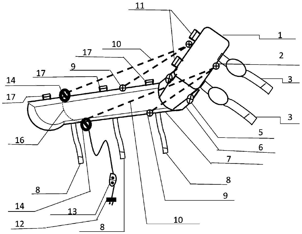 Ankle trainer and manufacturing method thereof