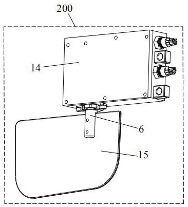 Steering engine real rudder angle redundancy judgment device, steering engine and wave glider