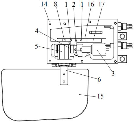 Steering engine real rudder angle redundancy judgment device, steering engine and wave glider