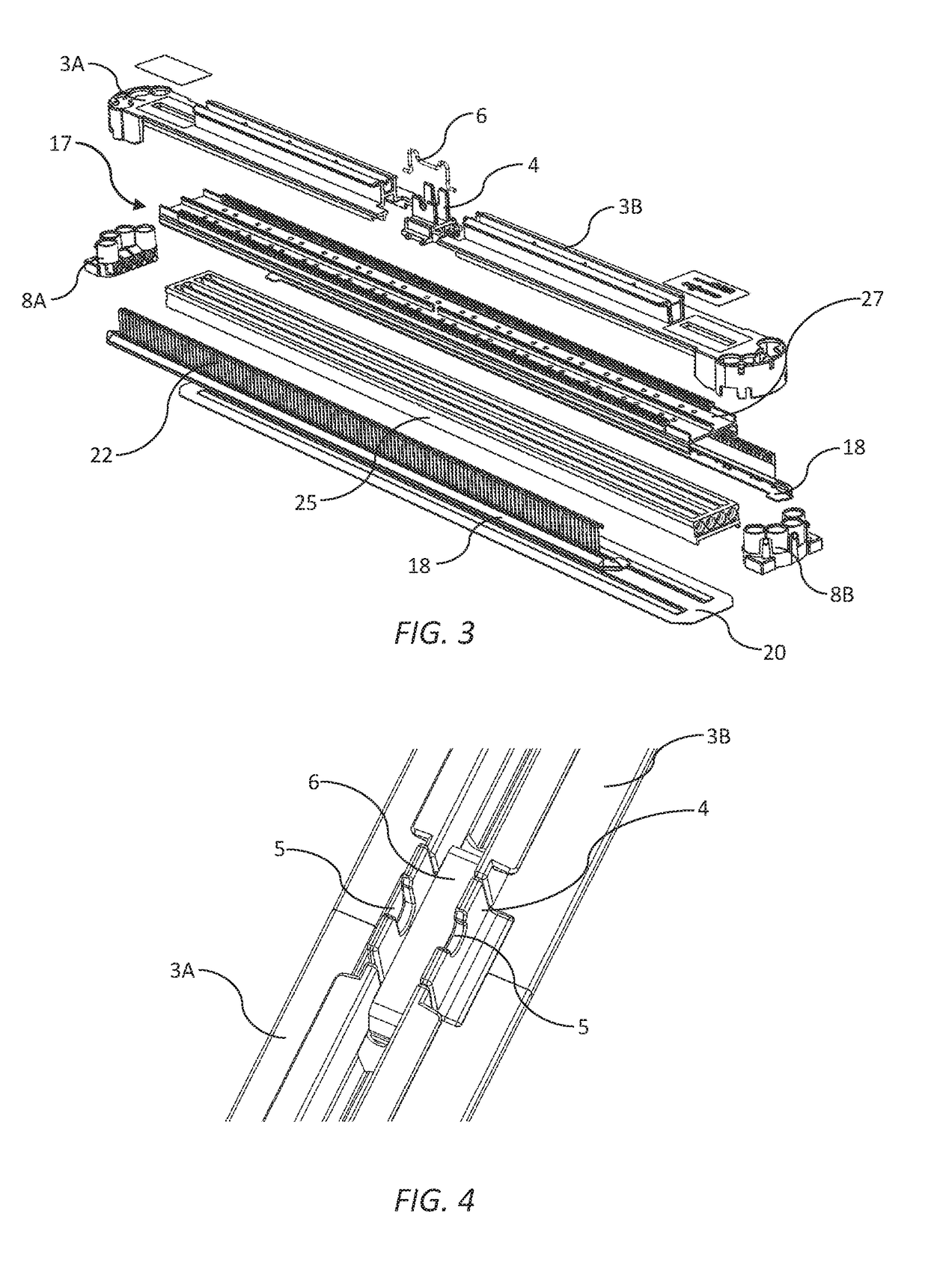 Robust printhead chip mounting suitable for long inkjet printheads