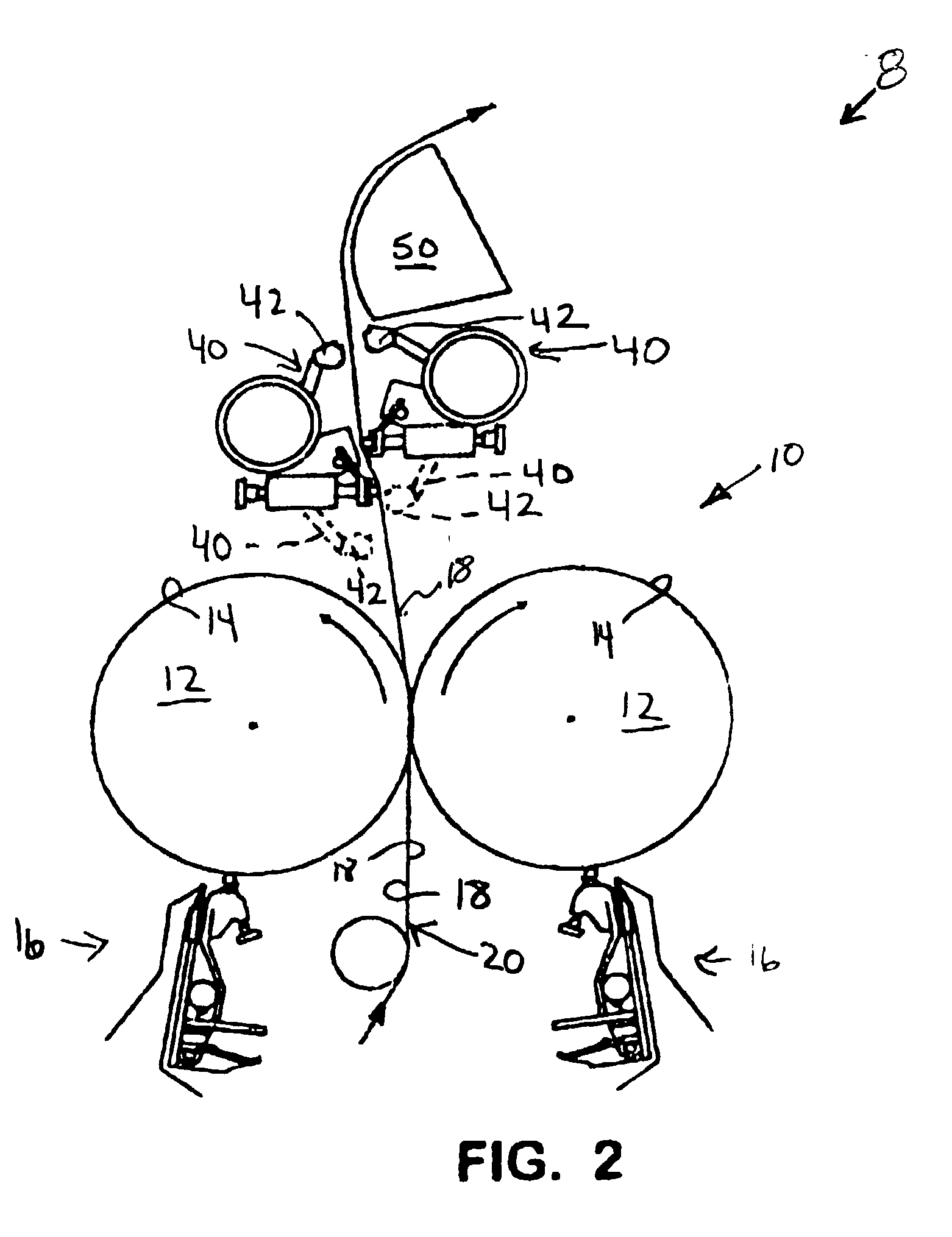 Film coater method and apparatus