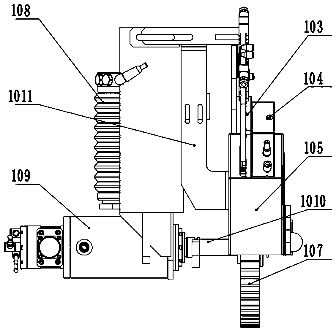 Storehouse and replacement system of polish-grinding tool applicable for robot