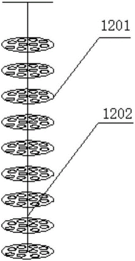 Multiflux load catalytic continuous reaction device