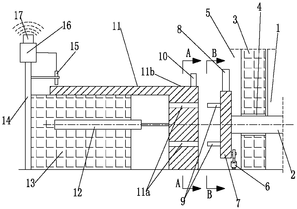 Elevation adjustable type steel dam gate device