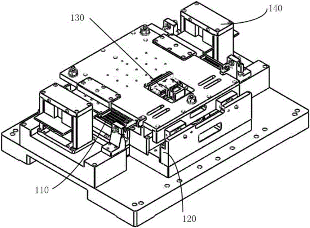 Long-stroke single degree of freedom air-bearing magnetic-drive nano-positioning platform